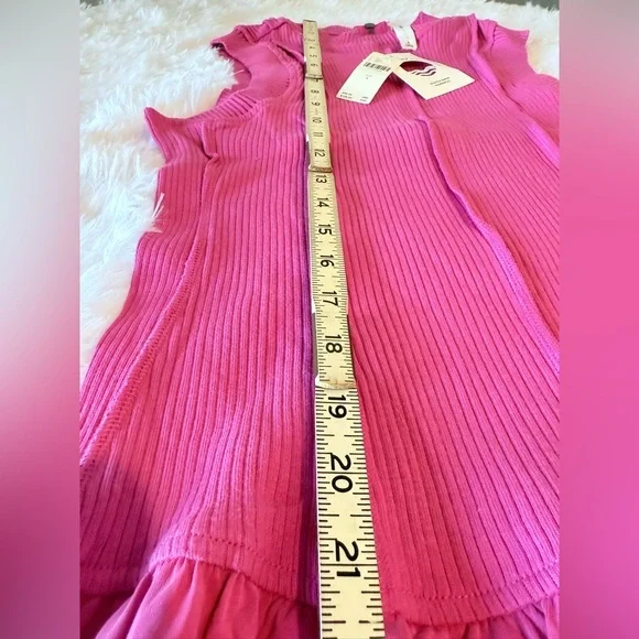 NWT Anthropologie x Daily Practice Hot Pink Tennis Dress | S - Picture 7 of 14